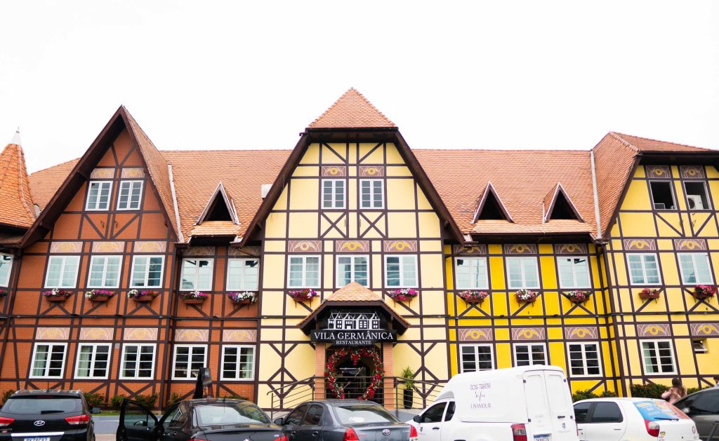 Imagem da fachada do restaurante Vila Germânica